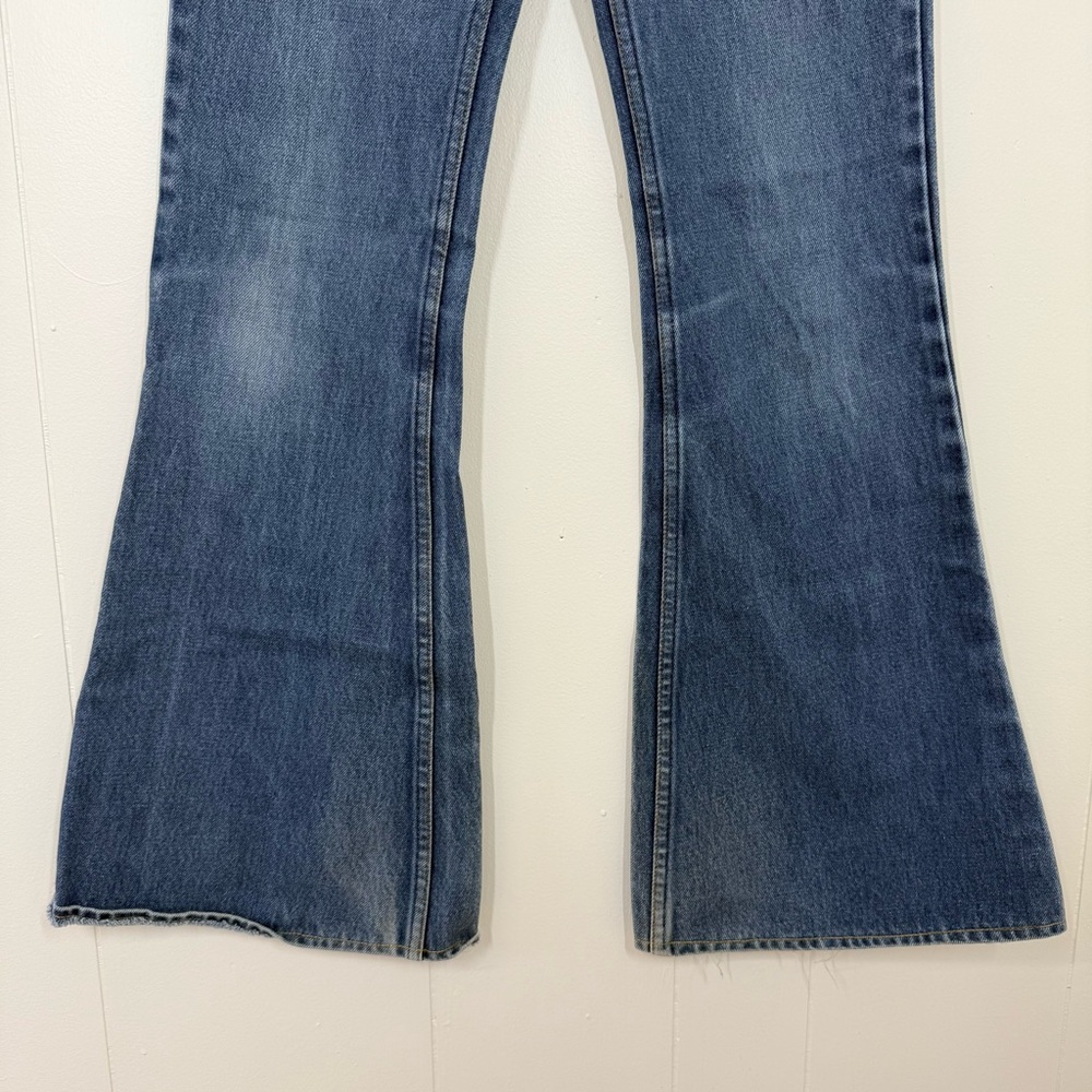 Levi’s Vintage Orange Tab Paper Tag Student Big Bell Flare Jeans - Picture 4 of 15